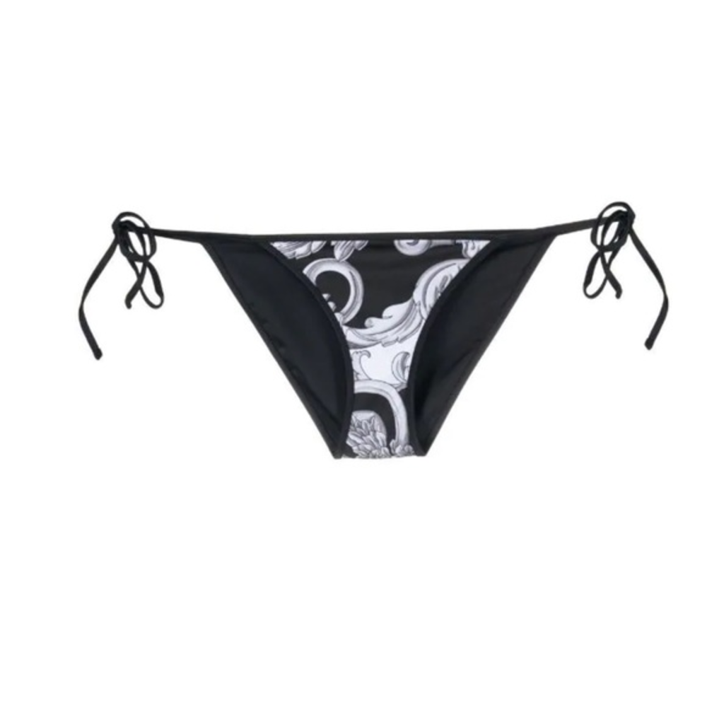 Versace‎ Silver Baroque' Bikini Bottom Size 1
